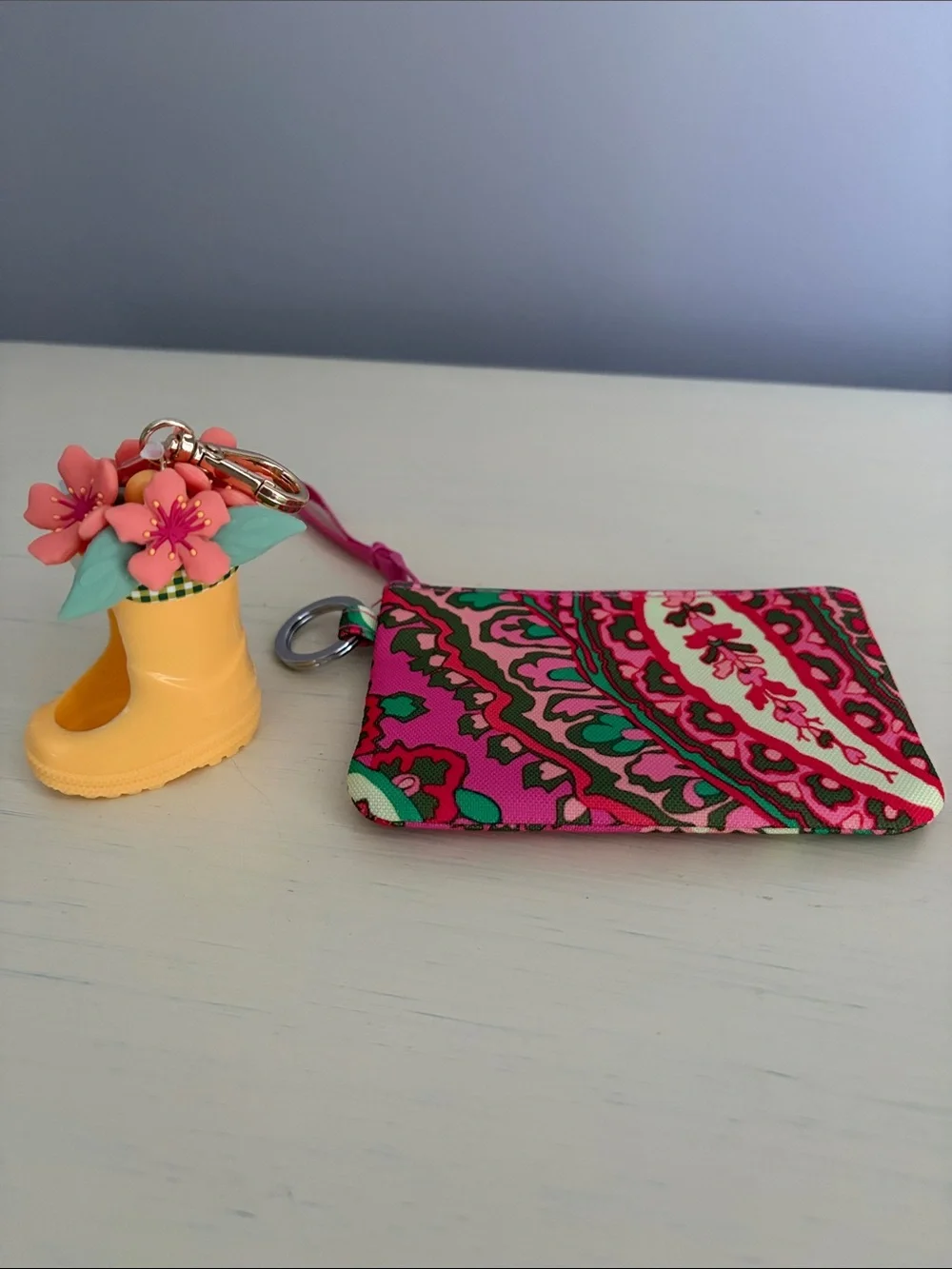 NWT Vera Bradley Lot: Floral ID Holder and Rainboot Pocketbac Holder